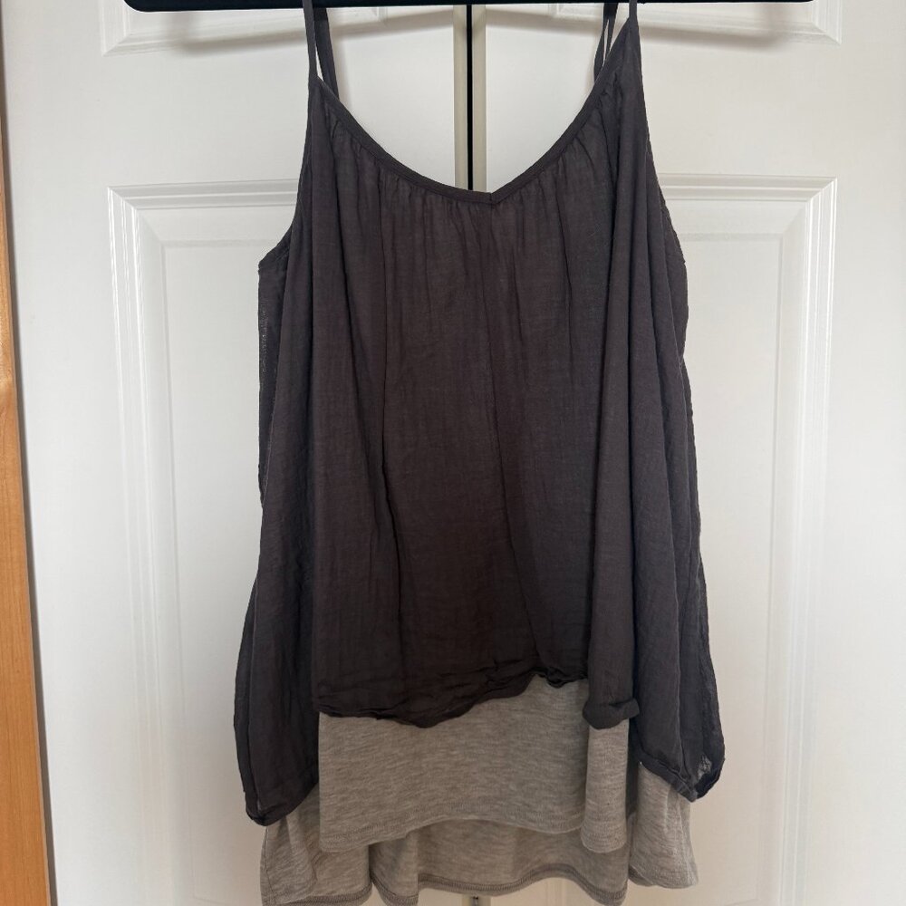 STARK X Anthropology Layered Tank Top